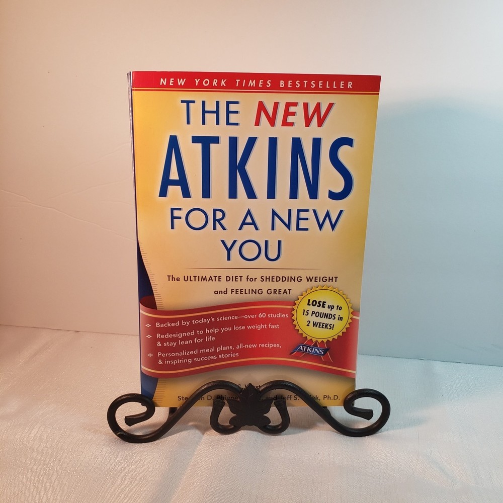 The NEW Atkins For a New You book